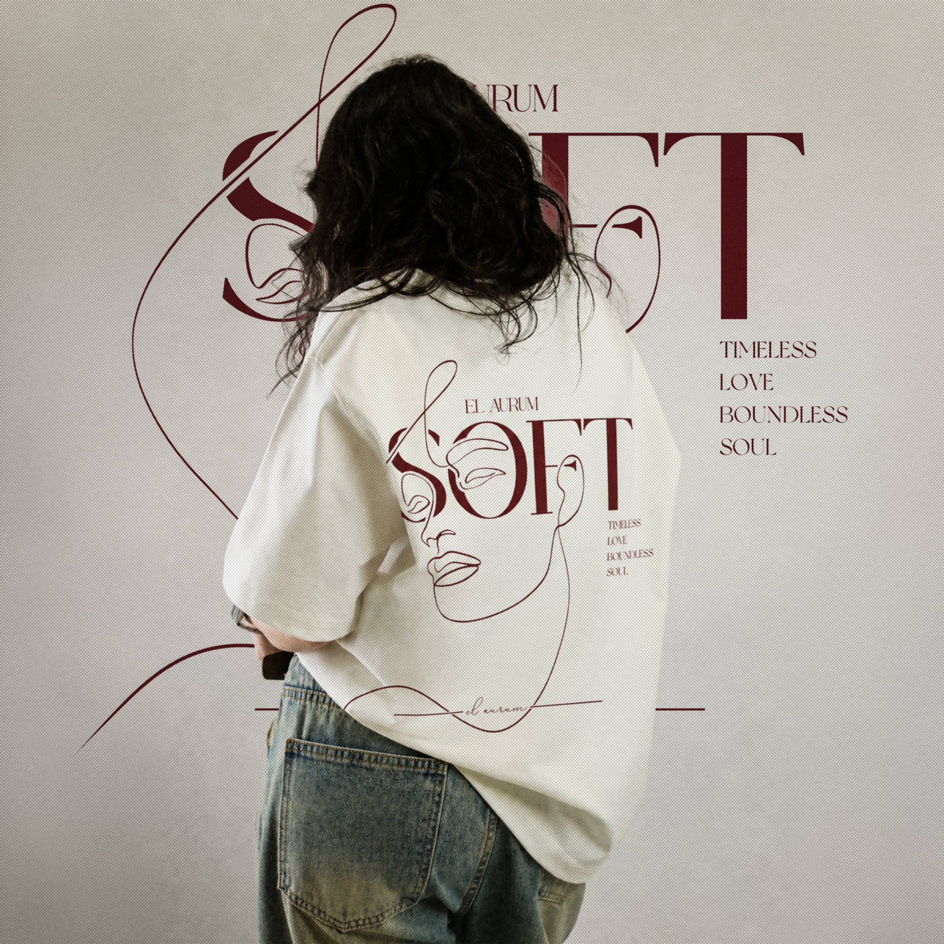 The Soft Palette — Oversized Tee